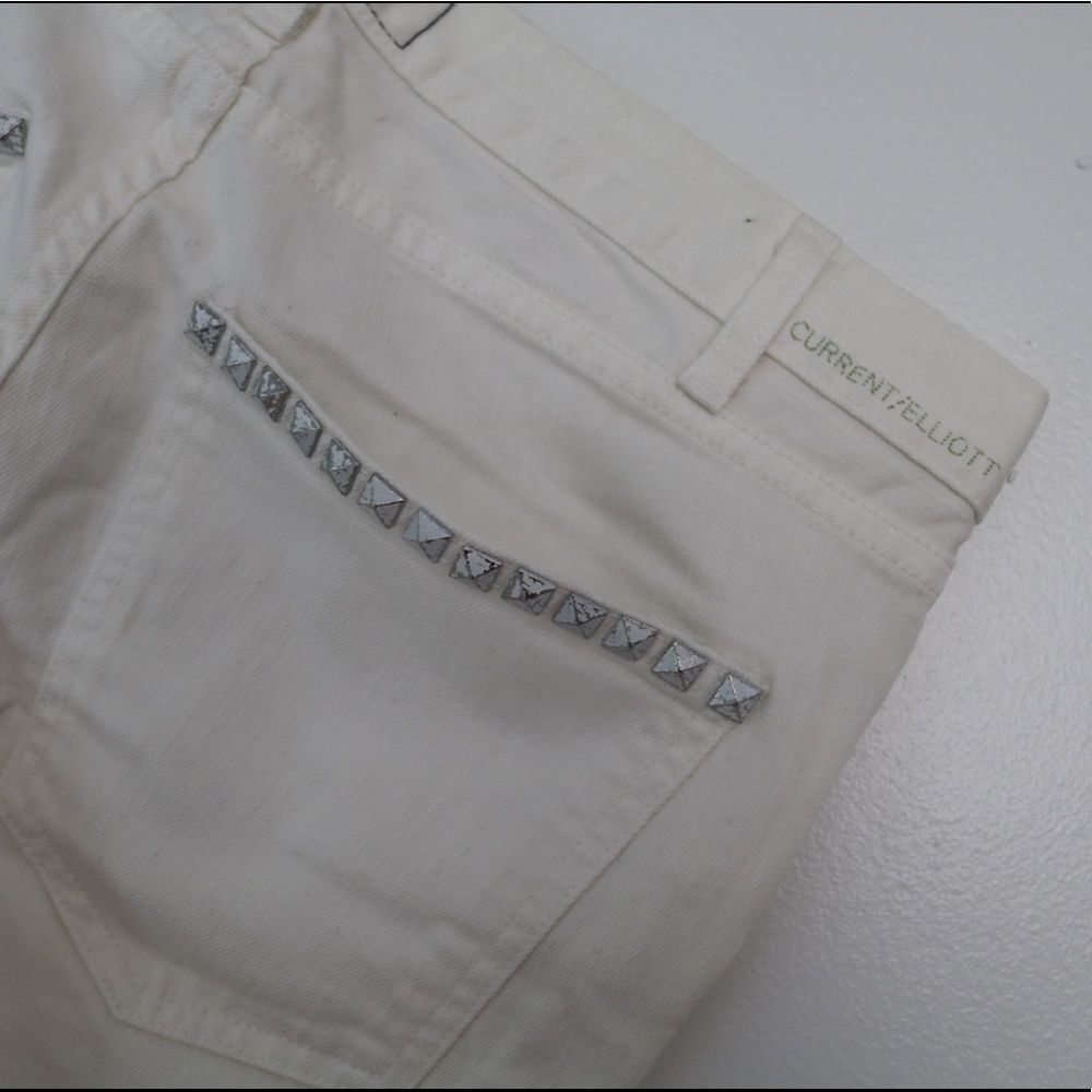 Current Elliott White Jeans - image 1
